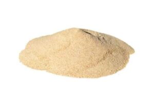 A 50g pack of nutritional yeast on a white background, ideal for mixing into agar plates for mushroom cultivation.