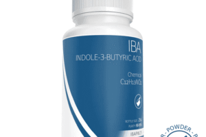White bottle labelled Plant Cell Indole-3-Butyric Acid (IBA) Powder with blue accents and a plant growth regulator seal.